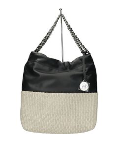 INTER-CHAUSSURES / インター ショシュール ハンドバッグ | 【MARCO MASI】異素材コンビチェーンストラップバッグ