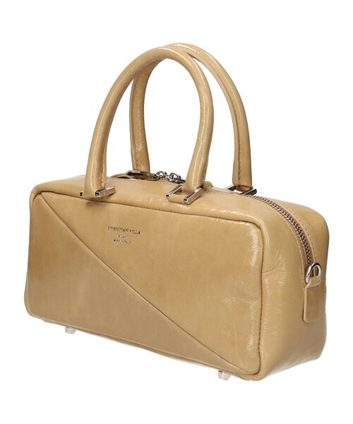 INTER-CHAUSSURES / インター ショシュール ハンドバッグ | 【CHRISTIAN VILLA】ミディアムサイズレザーハンドルバッグ | 詳細1