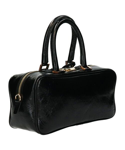 INTER-CHAUSSURES / インター ショシュール ハンドバッグ | 【CHRISTIAN VILLA】チャーム付きレザーハンドル横長バッグ | 詳細4