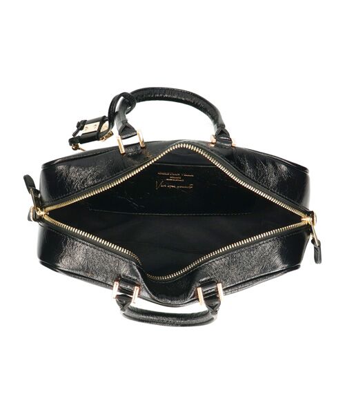 INTER-CHAUSSURES / インター ショシュール ハンドバッグ | 【CHRISTIAN VILLA】チャーム付きレザーハンドル横長バッグ | 詳細10