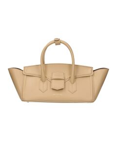 INTER-CHAUSSURES / インター ショシュール ハンドバッグ | 【CHRISTIAN VILLA】レザーワイドハンドバッグ