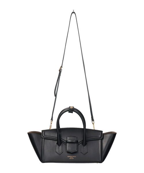 INTER-CHAUSSURES / インター ショシュール ハンドバッグ | 【CHRISTIAN VILLA】レザーワイドハンドバッグ | 詳細11