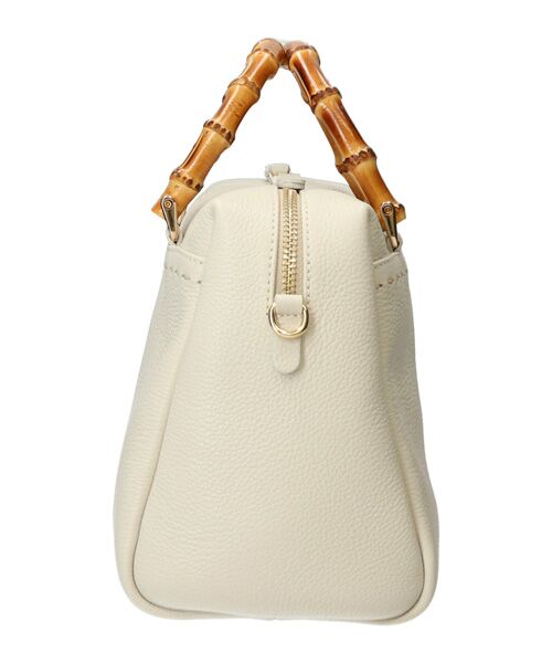 INTER-CHAUSSURES / インター ショシュール ハンドバッグ | 【CHRISTIAN VILLA】バンブーハンドルミニボストンバッグ | 詳細3