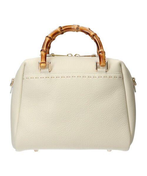 INTER-CHAUSSURES / インター ショシュール ハンドバッグ | 【CHRISTIAN VILLA】バンブーハンドルミニボストンバッグ | 詳細5