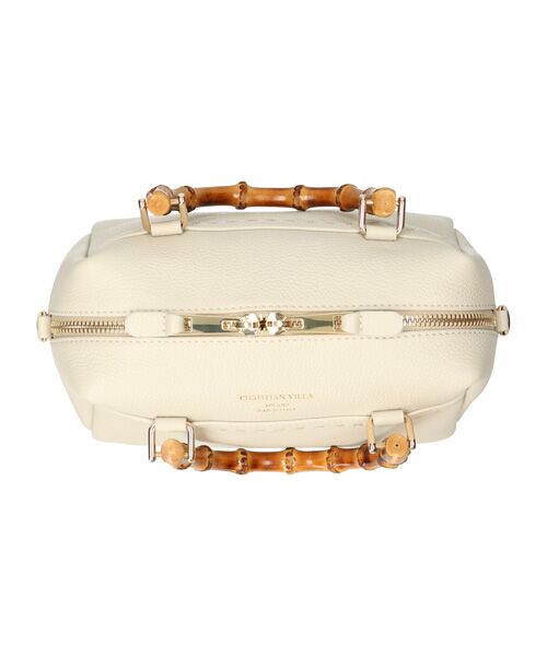 INTER-CHAUSSURES / インター ショシュール ハンドバッグ | 【CHRISTIAN VILLA】バンブーハンドルミニボストンバッグ | 詳細8