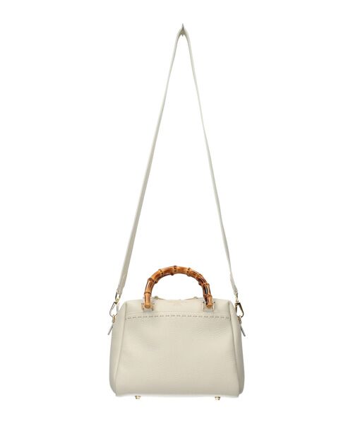 INTER-CHAUSSURES / インター ショシュール ハンドバッグ | 【CHRISTIAN VILLA】バンブーハンドルミニボストンバッグ | 詳細11