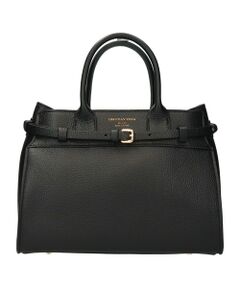 INTER-CHAUSSURES / インター ショシュール ハンドバッグ | 【CHRISTIAN VILLA】ミディアムサイズレザーハンドバッグ