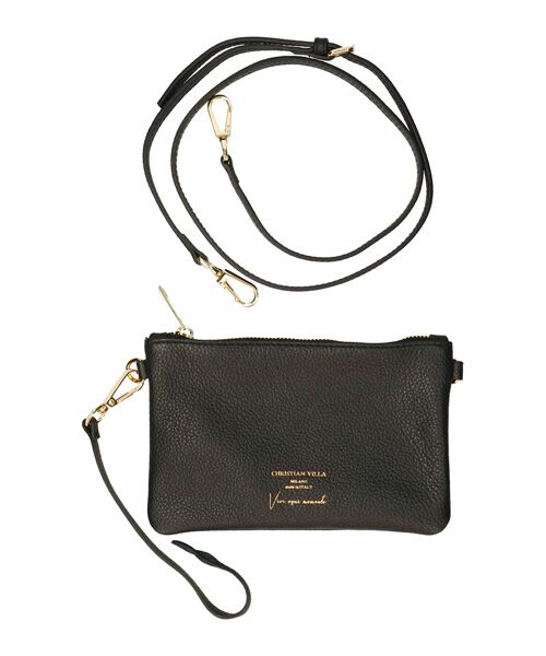 INTER-CHAUSSURES / インター ショシュール ハンドバッグ | 【CHRISTIAN VILLA】ミディアムサイズレザーハンドバッグ | 詳細9