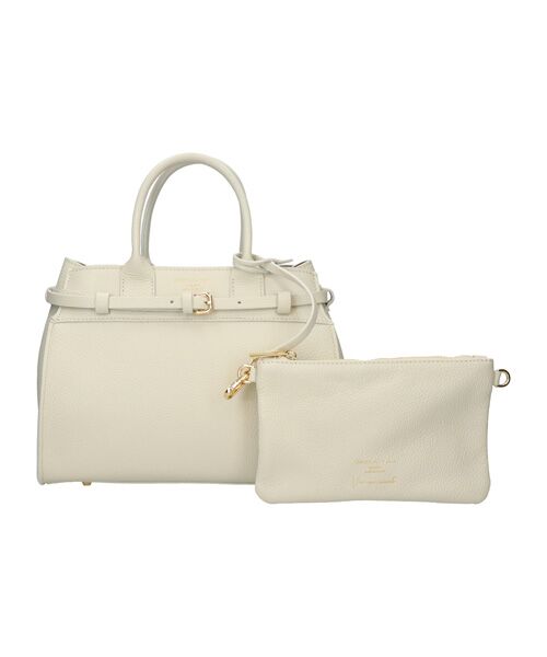 INTER-CHAUSSURES / インター ショシュール ハンドバッグ | 【CHRISTIAN VILLA】ミディアムサイズレザーハンドバッグ | 詳細21