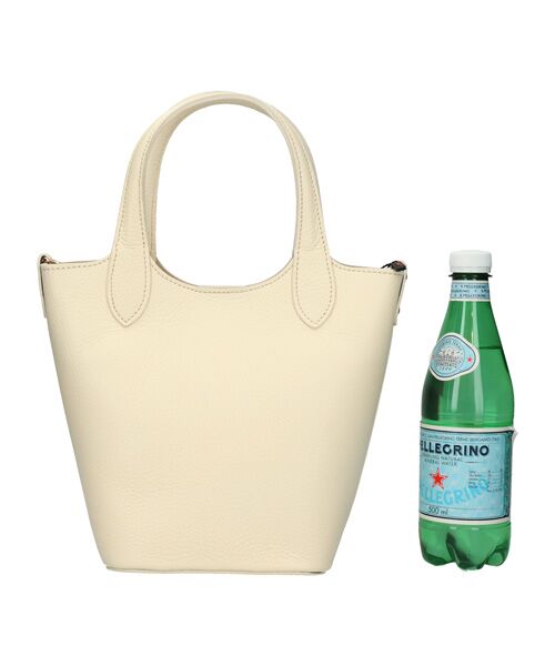 INTER-CHAUSSURES / インター ショシュール ハンドバッグ | 【ANDREA CARDONE ITALI】ミディアムサイズレザーハンドバッグ | 詳細5