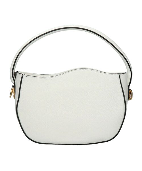 INTER-CHAUSSURES / インター ショシュール ハンドバッグ | 【ANDREA CARDONE ITALI】ウェーブカットレザーハンドバッグ | 詳細4