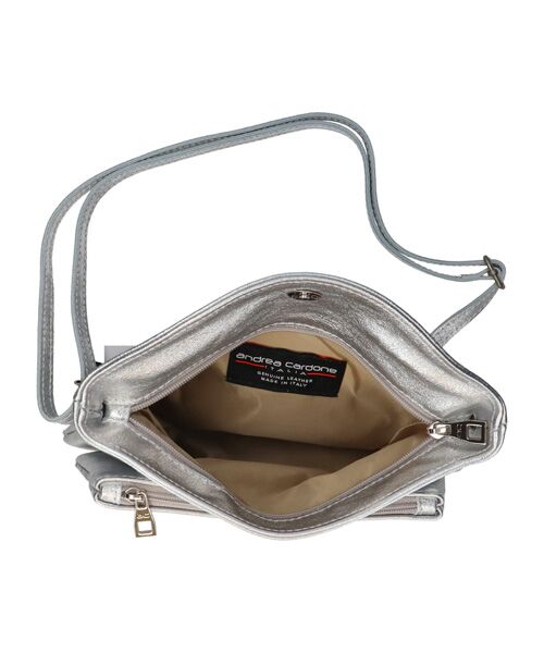 INTER-CHAUSSURES / インター ショシュール ハンドバッグ | 【ANDREA CARDONE ITALI】レザーワイドショルダーバッグ | 詳細8