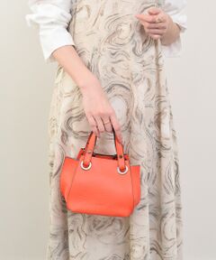 INTER-CHAUSSURES / インター ショシュール ハンドバッグ | 【RIPANI】シュリンクレザーミニハンドバッグ