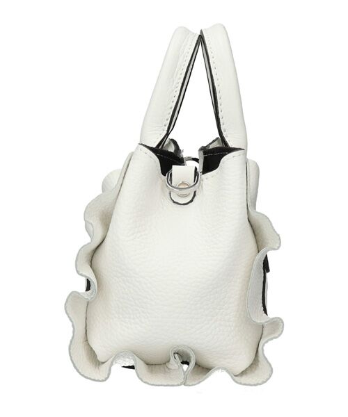 INTER-CHAUSSURES / インター ショシュール ハンドバッグ | 【RIPANI】フリルデザインレザーミニバッグ | 詳細3