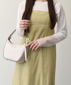 INTER-CHAUSSURES / インター ショシュール ハンドバッグ | 【LORISTELLA】レザーハンドルミニハンドバッグ