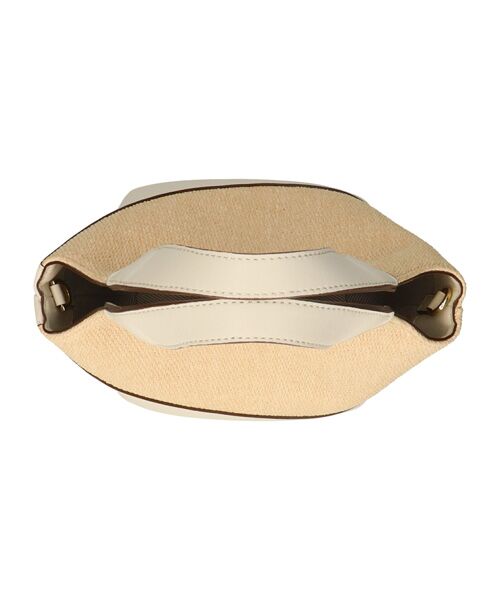 INTER-CHAUSSURES / インター ショシュール ハンドバッグ | 【LORISTELLA】異素材コンビスモールサイズハンドバッグ | 詳細7