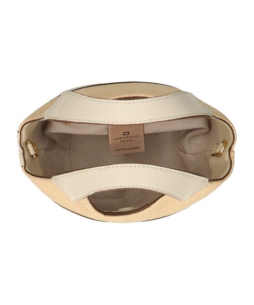 INTER-CHAUSSURES / インター ショシュール ハンドバッグ | 【LORISTELLA】異素材コンビスモールサイズハンドバッグ | 詳細9