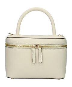 INTER-CHAUSSURES / インター ショシュール ハンドバッグ | 【LORISTELLA】スクエアシェイプレザーハンドバッグ