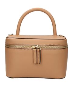 INTER-CHAUSSURES / インター ショシュール ハンドバッグ | 【LORISTELLA】スクエアシェイプレザーハンドバッグ