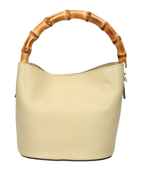 INTER-CHAUSSURES / インター ショシュール ハンドバッグ | 【LORISTELLA】バンブーハンドルレザーバケットバッグ | 詳細5