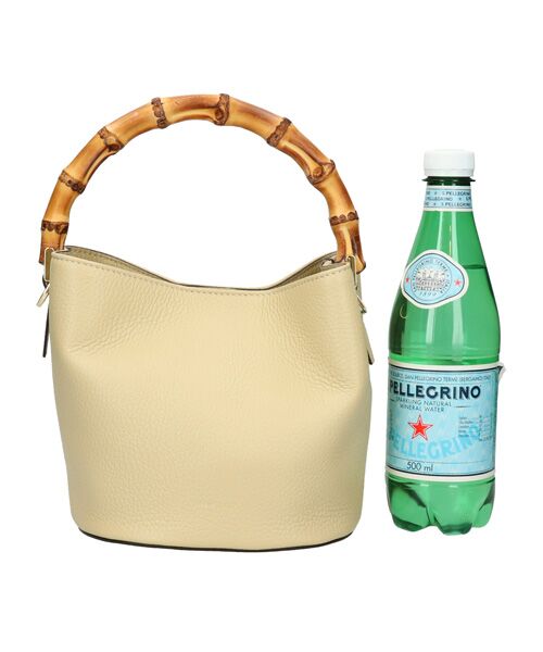 INTER-CHAUSSURES / インター ショシュール ハンドバッグ | 【LORISTELLA】バンブーハンドルレザーバケットバッグ | 詳細6