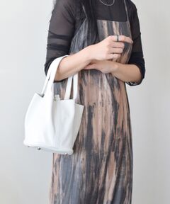 INTER-CHAUSSURES / インター ショシュール ハンドバッグ | 【ANDREA CARDONE ITALI】レザーバケットバッグ