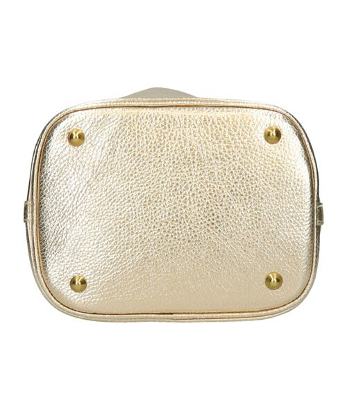 INTER-CHAUSSURES / インター ショシュール ハンドバッグ | 【ANDREA CARDONE ITALI】メタリックレザーバケットバッグ | 詳細5