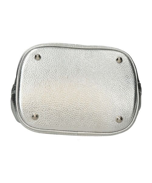 INTER-CHAUSSURES / インター ショシュール ハンドバッグ | 【ANDREA CARDONE ITALI】メタリックレザーバケットバッグ | 詳細18