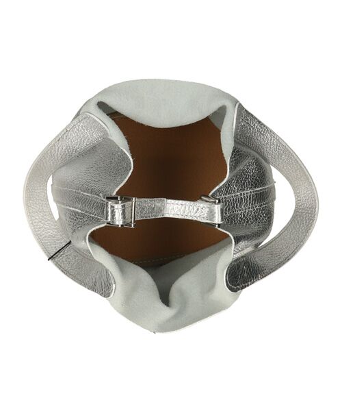 INTER-CHAUSSURES / インター ショシュール ハンドバッグ | 【ANDREA CARDONE ITALI】メタリックレザーバケットバッグ | 詳細19