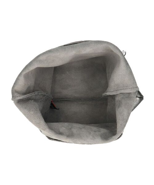 INTER-CHAUSSURES / インター ショシュール ハンドバッグ | 【ANDREA CARDONE ITALI】ラウンドハンドルメタリックレザーバッグ | 詳細7