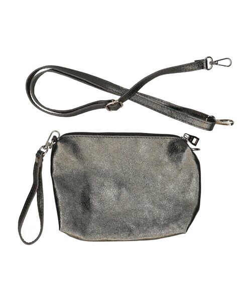 INTER-CHAUSSURES / インター ショシュール ハンドバッグ | 【ANDREA CARDONE ITALI】ラウンドハンドルメタリックレザーバッグ | 詳細8