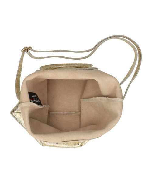 INTER-CHAUSSURES / インター ショシュール ハンドバッグ | 【ANDREA CARDONE ITALI】ラウンドハンドルメタリックレザーバッグ | 詳細17