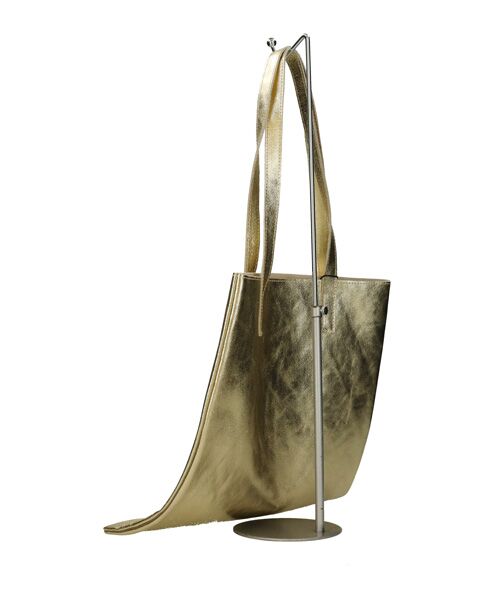 INTER-CHAUSSURES / インター ショシュール トートバッグ | 【ANDREA CARDONE ITALI】縦長レザービッグトートバッグ | 詳細3