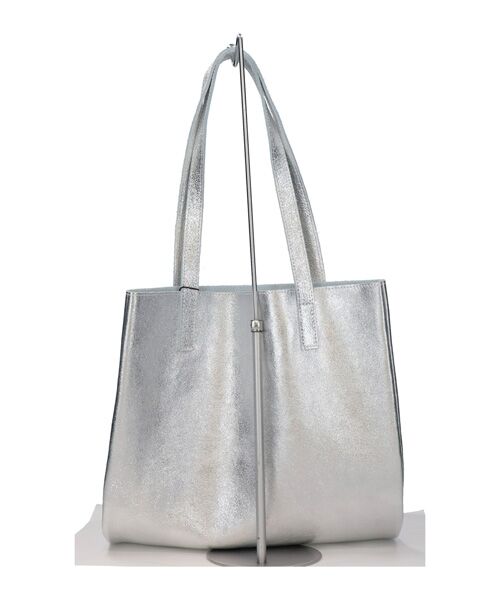 INTER-CHAUSSURES / インター ショシュール トートバッグ | 【ANDREA CARDONE ITALI】縦長レザービッグトートバッグ | 詳細13