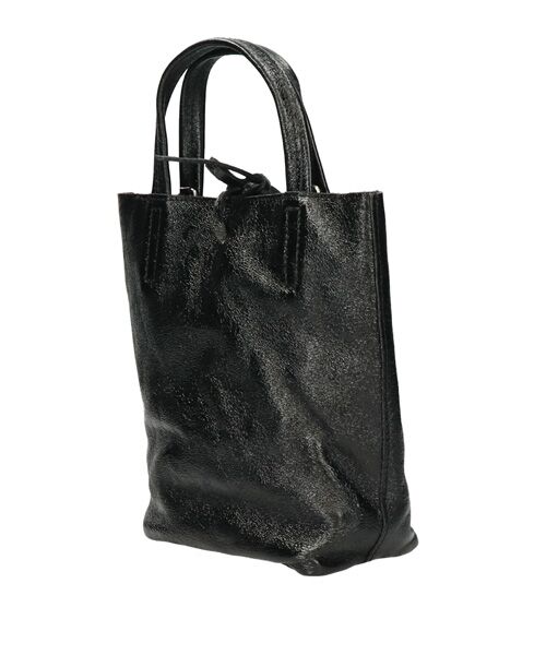 INTER-CHAUSSURES / インター ショシュール トートバッグ | 【ANDREA CARDONE ITALI】メタリックレザーミニトートバッグ | 詳細1