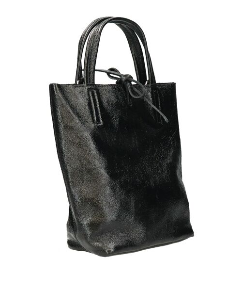 INTER-CHAUSSURES / インター ショシュール トートバッグ | 【ANDREA CARDONE ITALI】メタリックレザーミニトートバッグ | 詳細3