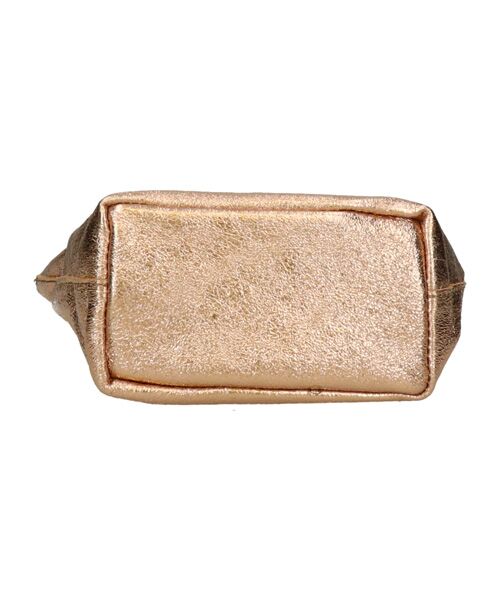 INTER-CHAUSSURES / インター ショシュール トートバッグ | 【ANDREA CARDONE ITALI】メタリックレザーミニトートバッグ | 詳細14