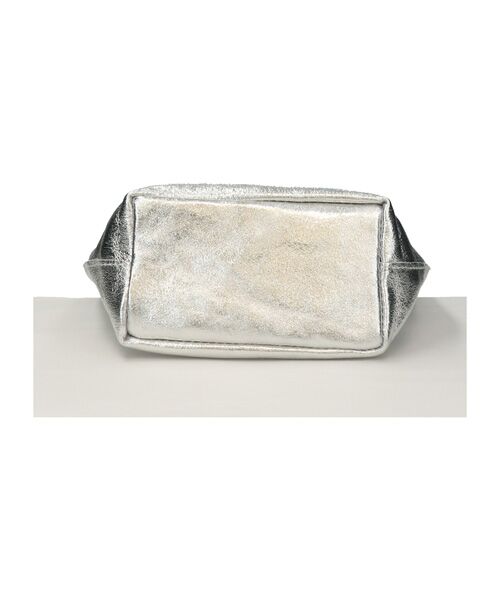 INTER-CHAUSSURES / インター ショシュール トートバッグ | 【ANDREA CARDONE ITALI】メタリックレザーミニトートバッグ | 詳細25