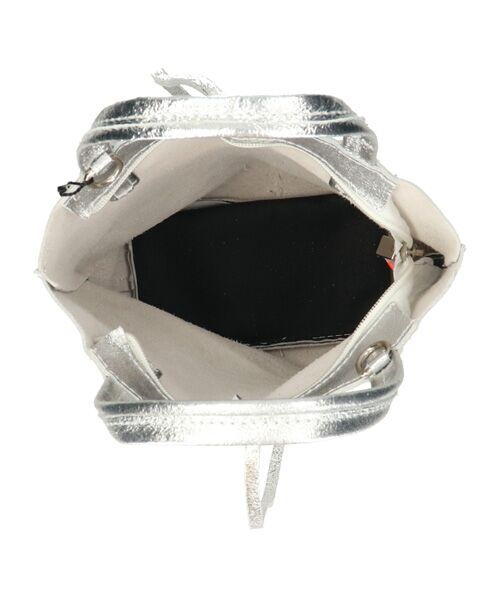 INTER-CHAUSSURES / インター ショシュール トートバッグ | 【ANDREA CARDONE ITALI】メタリックレザーミニトートバッグ | 詳細27