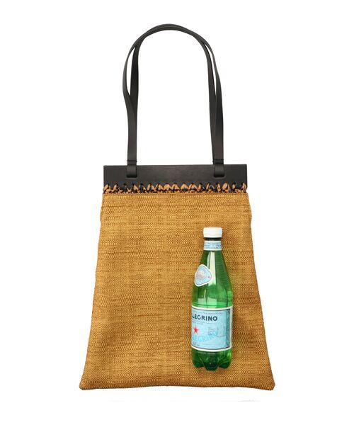 INTER-CHAUSSURES / インター ショシュール かごバック | 【ROBERTO PANCANI】異素材コンビトートバッグ | 詳細7