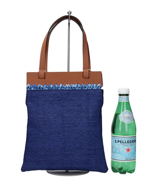 INTER-CHAUSSURES / インター ショシュール かごバック | 【ROBERTO PANCANI】異素材コンビミディアムトートバッグ | 詳細5