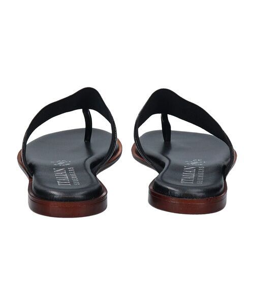 INTER-CHAUSSURES / インター ショシュール サンダル | 【ITALIAN SHOEMAKERS】スクエアメタルトングミュール | 詳細4