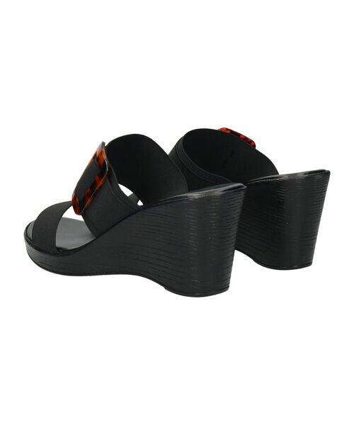 INTER-CHAUSSURES / インター ショシュール サンダル | 【ITALIAN SHOEMAKERS】べっ甲風バックルサンダル | 詳細2