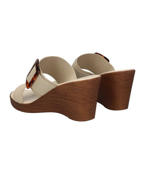 INTER-CHAUSSURES / インター ショシュール サンダル | 【ITALIAN SHOEMAKERS】べっ甲風バックルサンダル | 詳細8