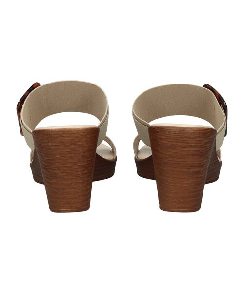 INTER-CHAUSSURES / インター ショシュール サンダル | 【ITALIAN SHOEMAKERS】べっ甲風バックルサンダル | 詳細9