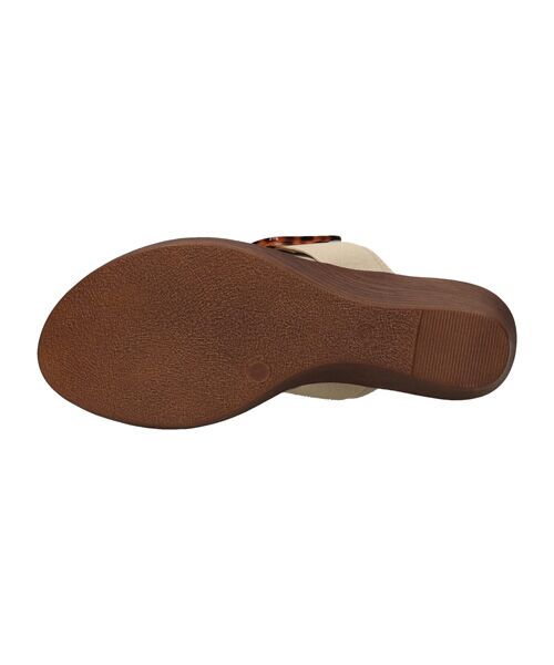 INTER-CHAUSSURES / インター ショシュール サンダル | 【ITALIAN SHOEMAKERS】べっ甲風バックルサンダル | 詳細13