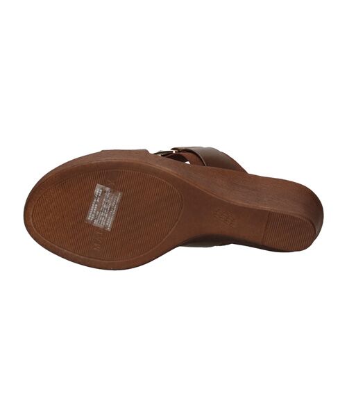 INTER-CHAUSSURES / インター ショシュール サンダル | 【ITALIAN SHOEMAKERS】スクエアメタルウェッジヒールミュール | 詳細18