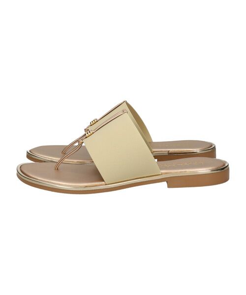 INTER-CHAUSSURES / インター ショシュール サンダル | 【ITALIAN SHOEMAKERS】メタルモチーフトングサンダル | 詳細8