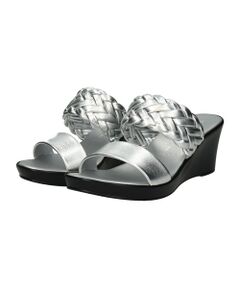 INTER-CHAUSSURES / インター ショシュール サンダル | 【ITALIAN SHOEMAKERS】イントレチャートウェッジヒールサンダル