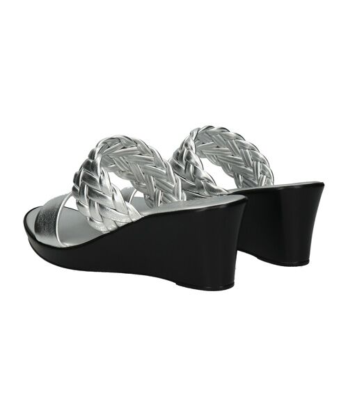 INTER-CHAUSSURES / インター ショシュール サンダル | 【ITALIAN SHOEMAKERS】イントレチャートウェッジヒールサンダル | 詳細14